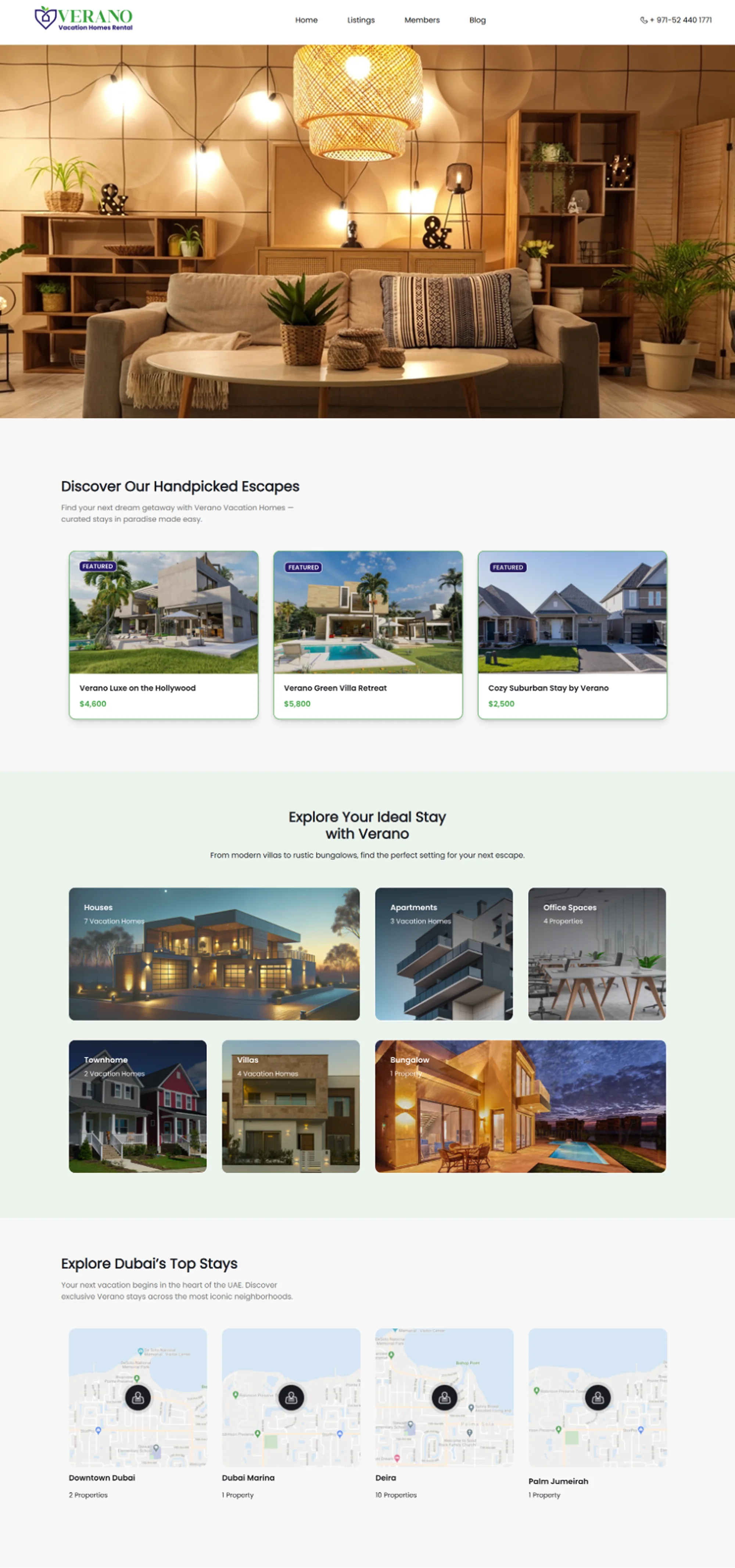 Verona Homes Website
