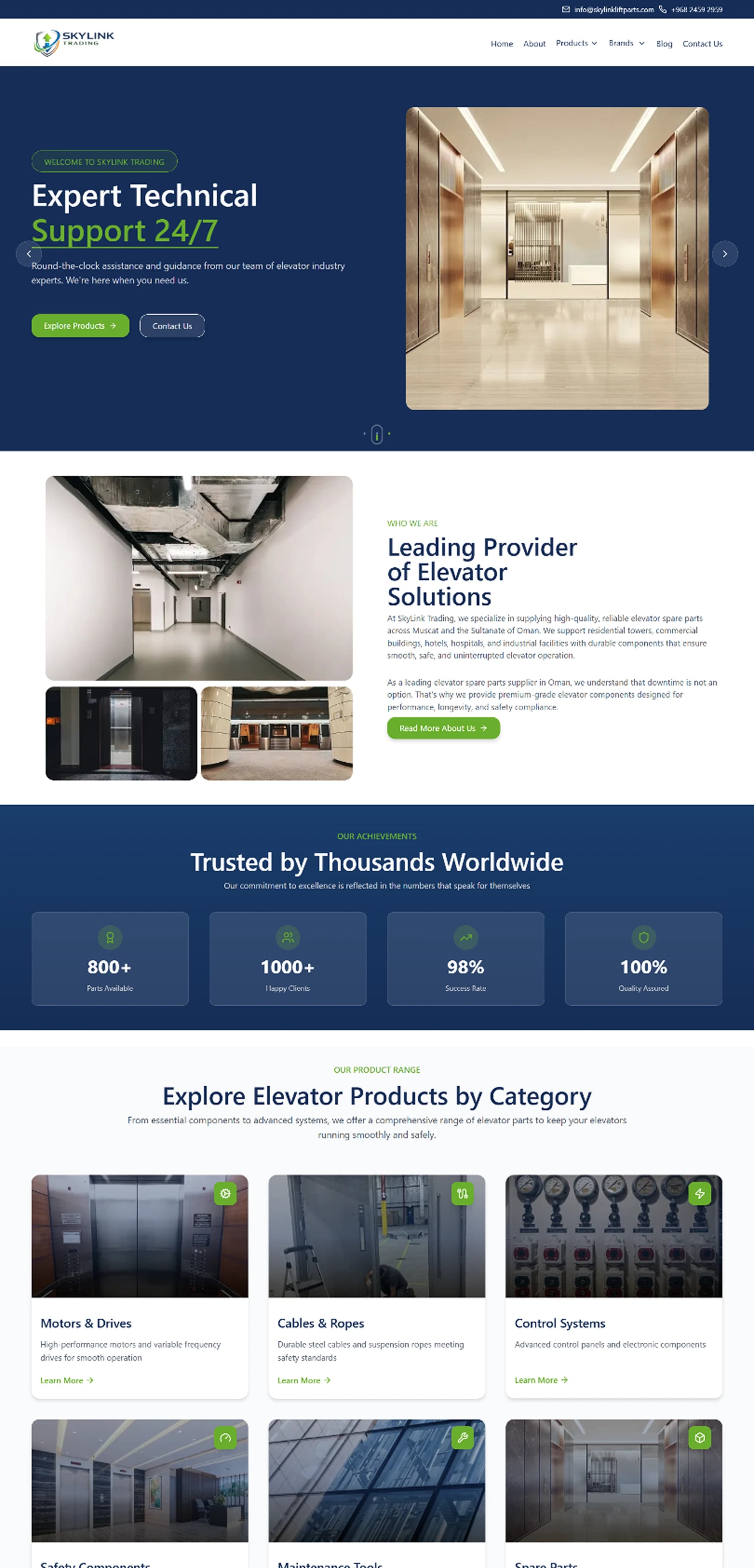 Skylink Website