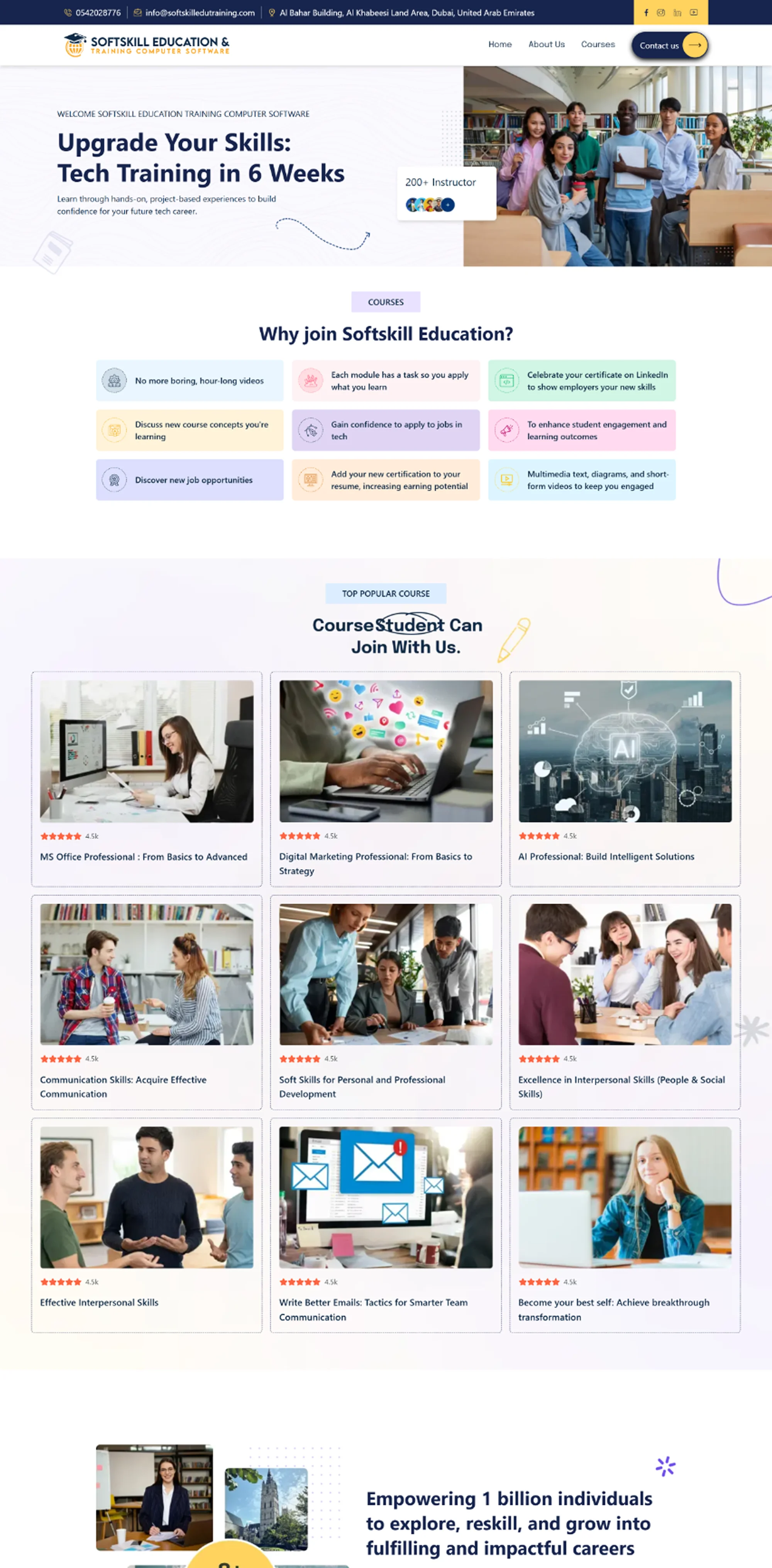 Softskill Website